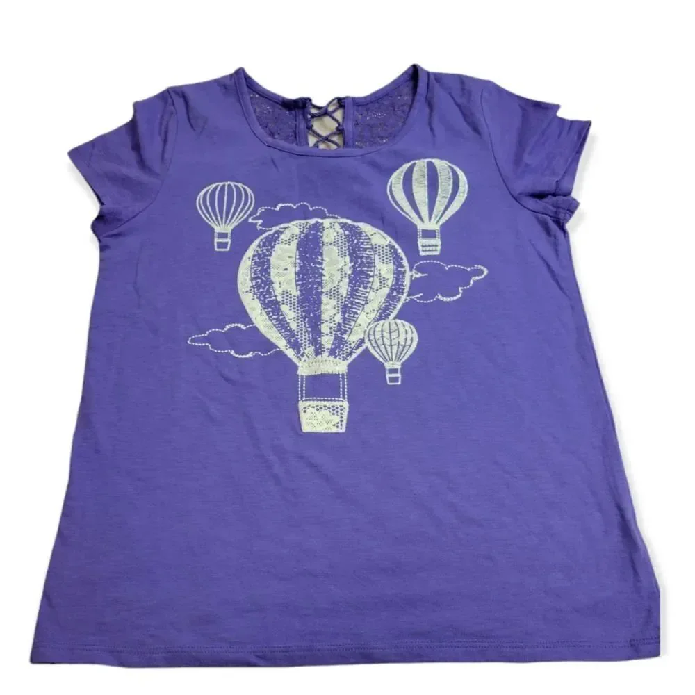 Justice hot air balloon shirt 16